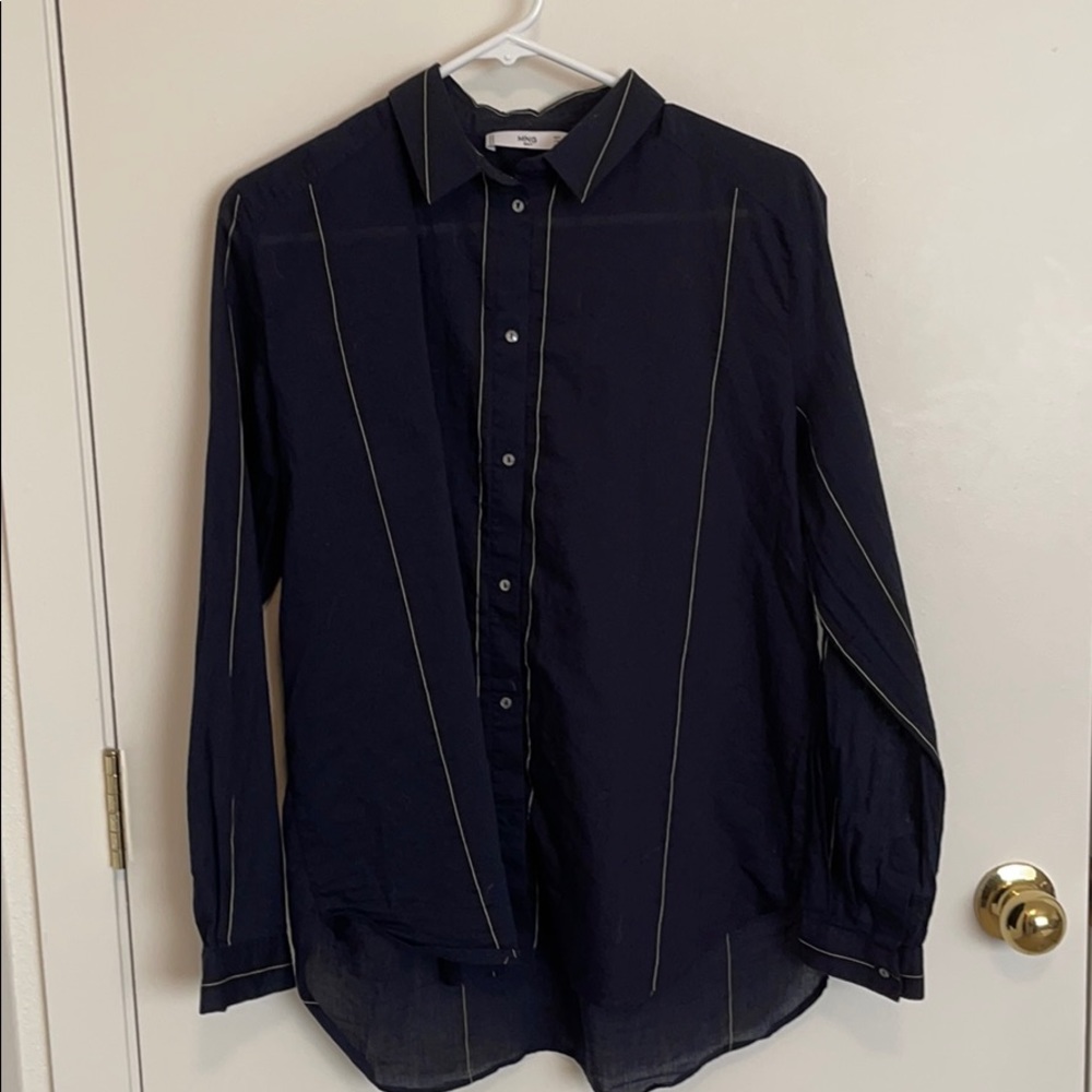 Mango woman’s  button up blouse